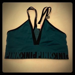 NWT PINK Victoria Secret Unlined Bralette Small